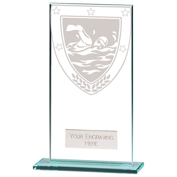 Millennium Swimming Jade Glass Award