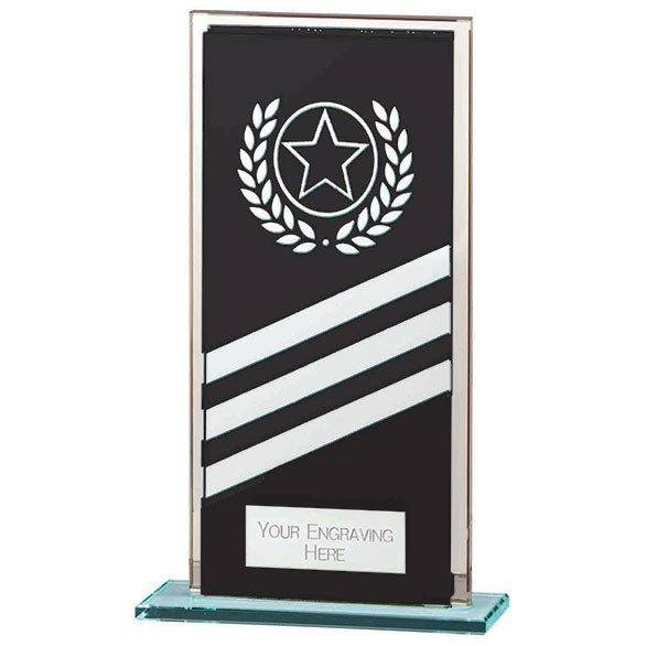 Talisman Mirror Glass Award Black-Silver