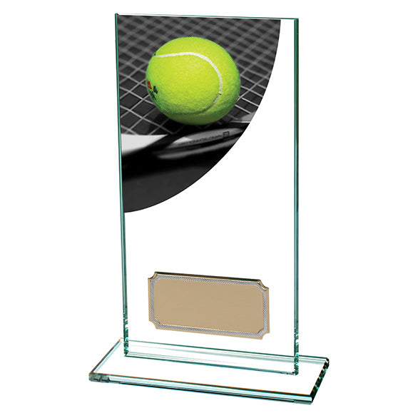 Tennis Colour-Curve Jade Crystal Award