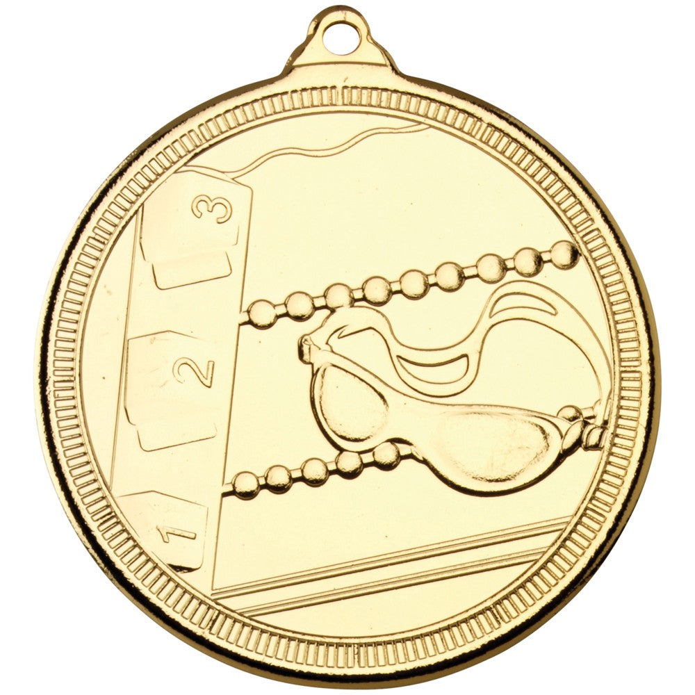 Swimming 'Multi Line' Medal
