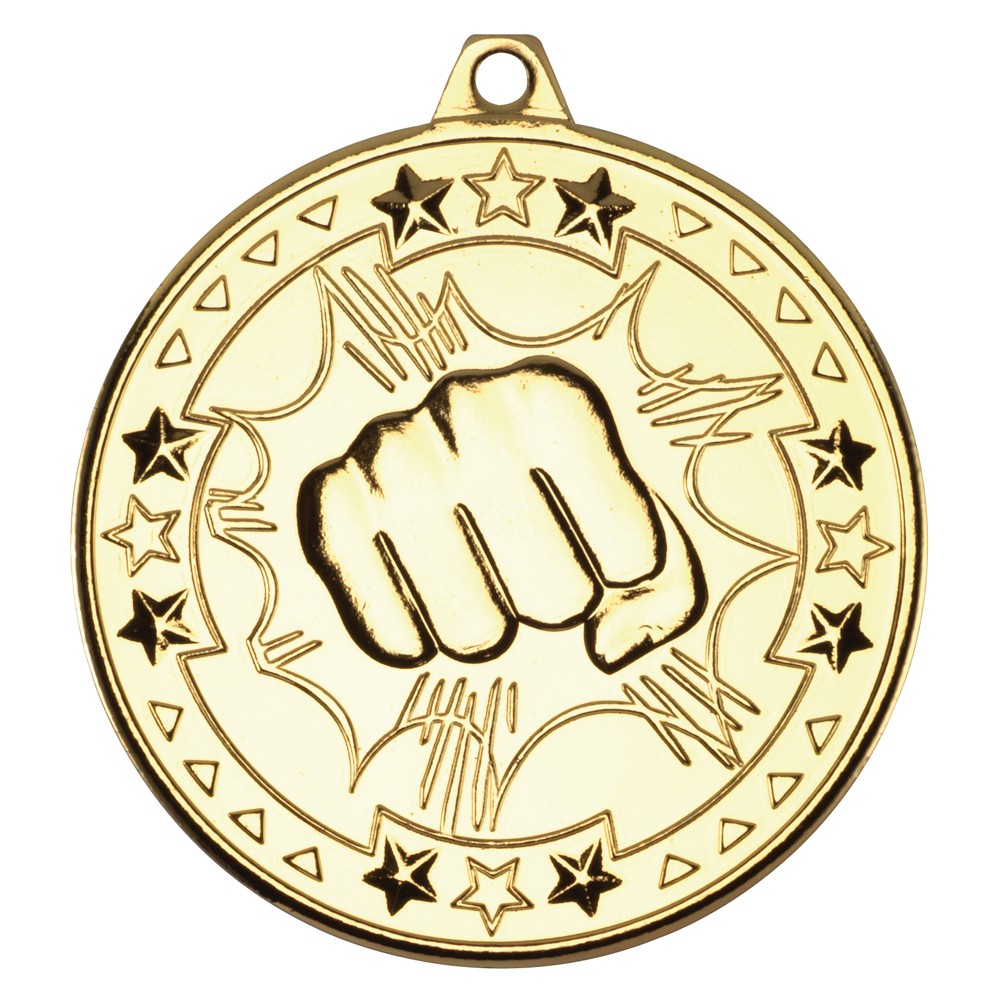 Martial Arts 'Tri Star' Medal