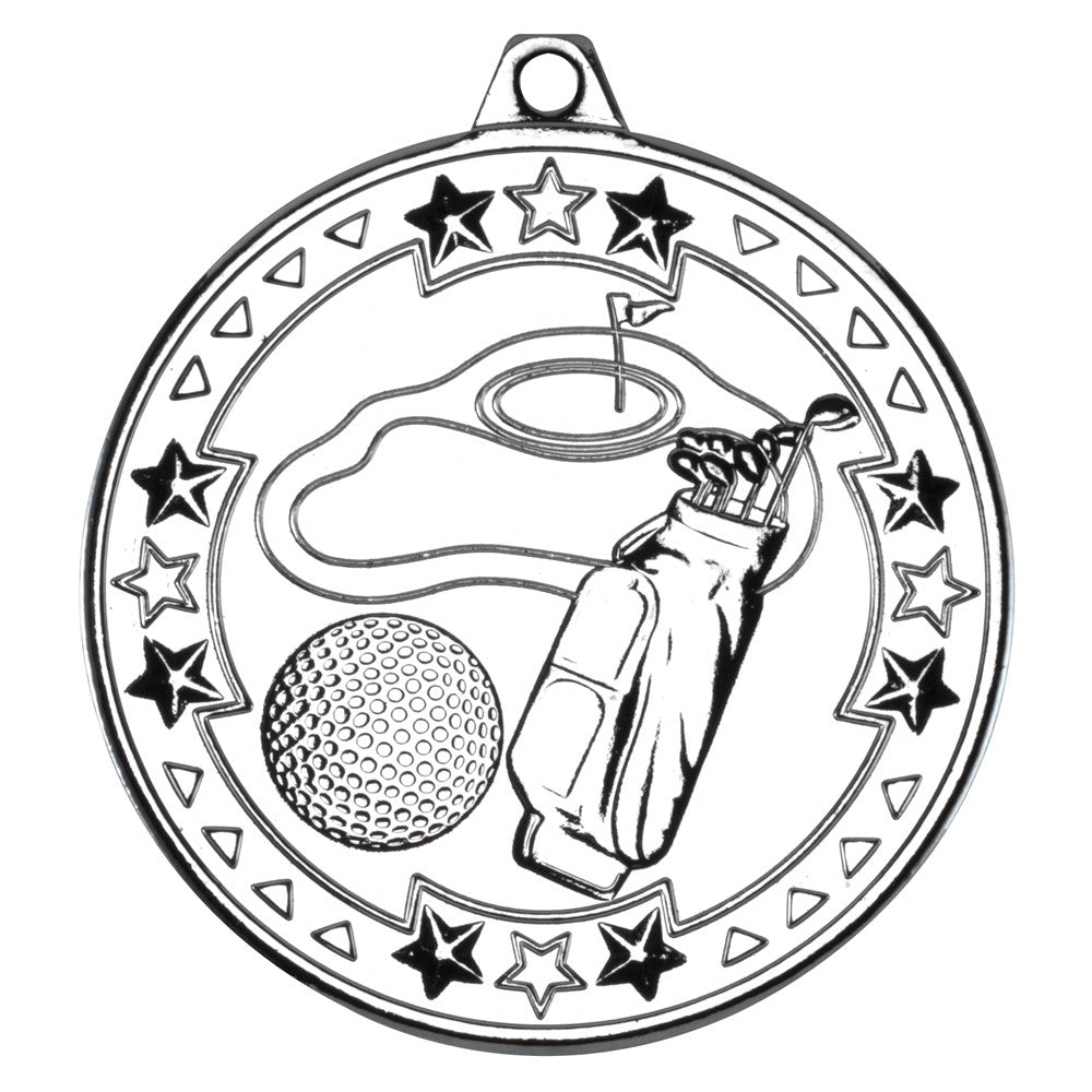 Golf 'Tri Star' Medal