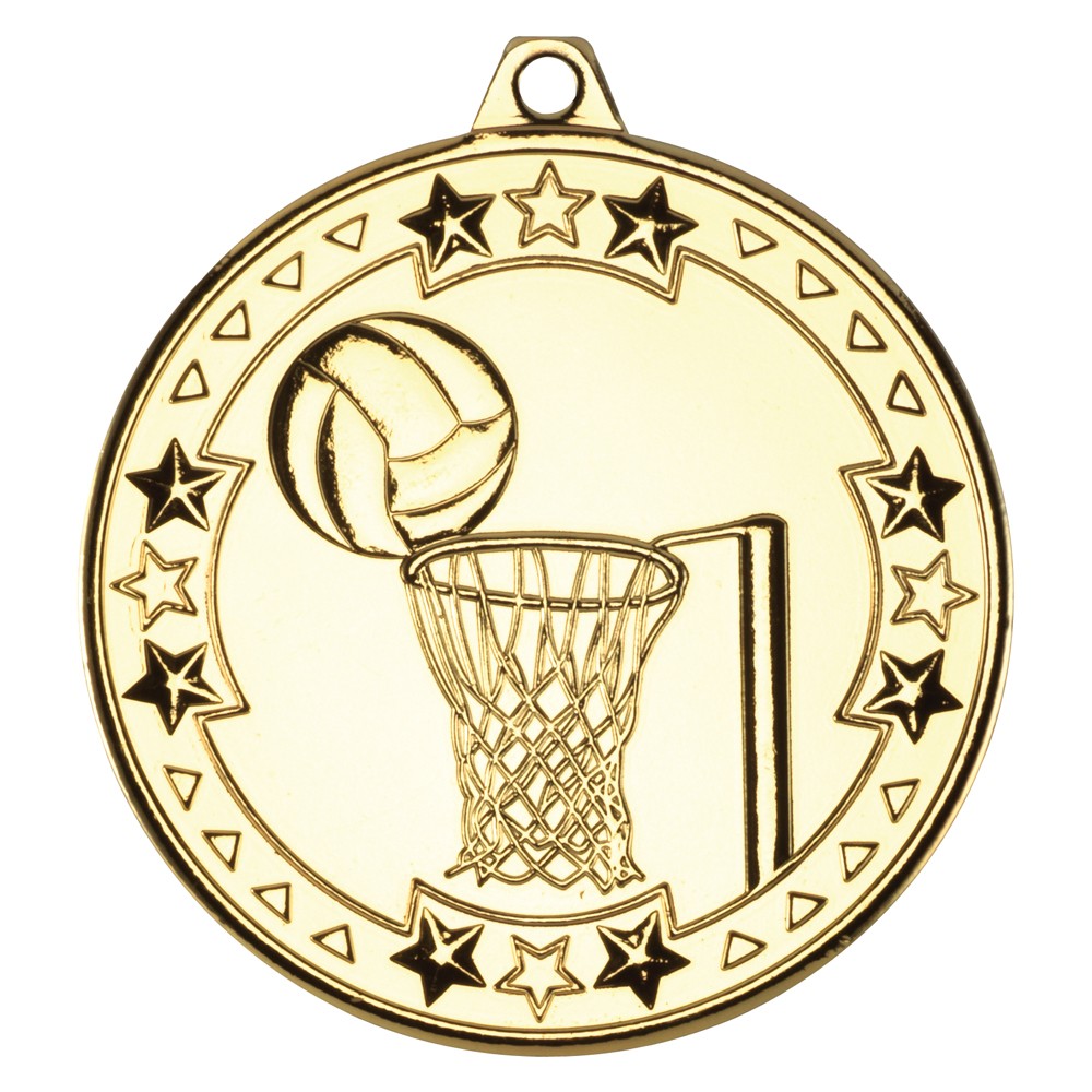 Netball 'Tri Star' Medal