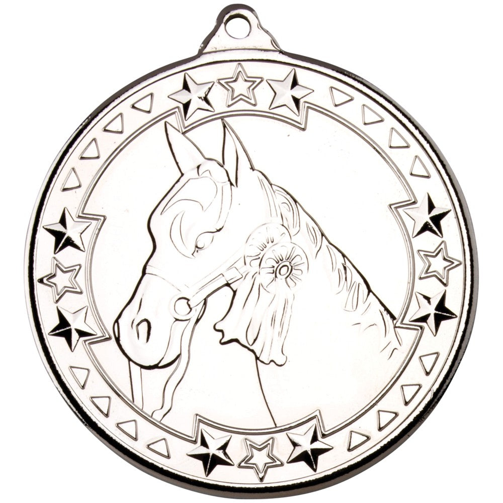 Horse 'Tri Star' Medal
