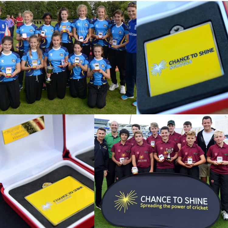 Chance to Shine Medal in Presentation Case - 3 Colours