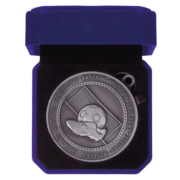 Olympia Football Boot Medal Box 70mm - 3 Colours