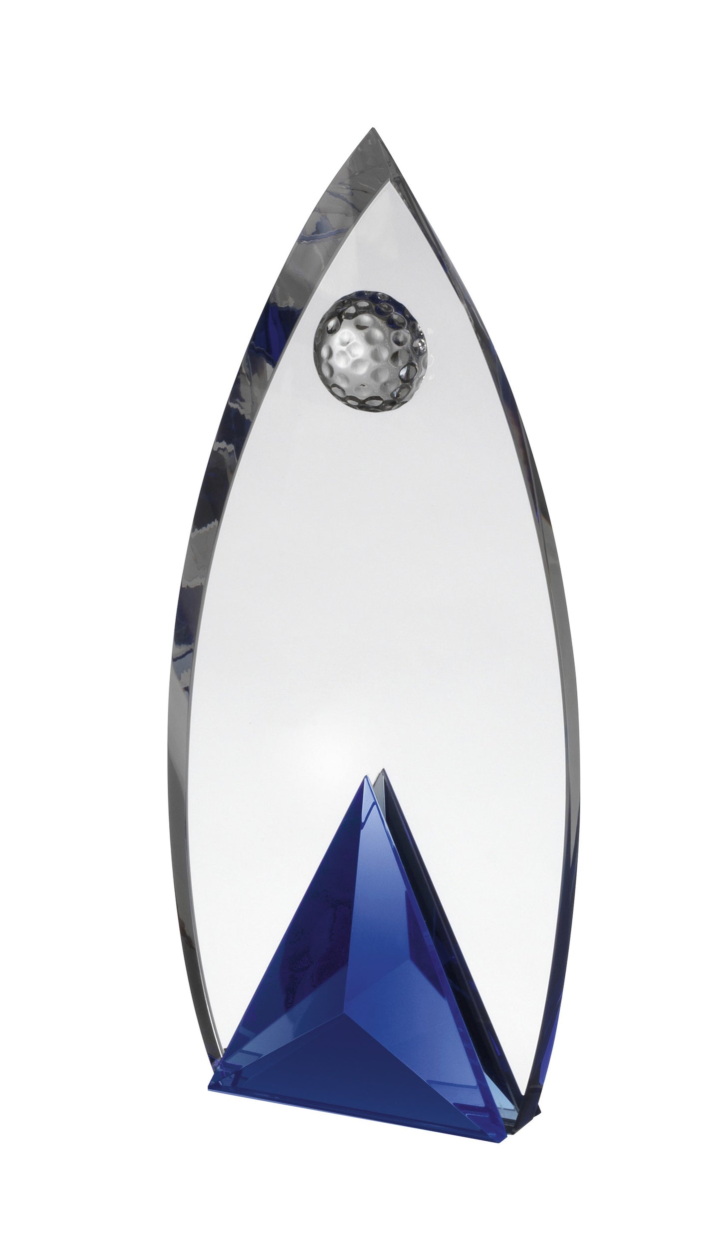 Crystal Golf Award in Box