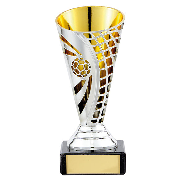 Defender Football Plastic Trophy - 3 Sizes