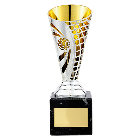 Defender Football Plastic Trophy - 3 Sizes