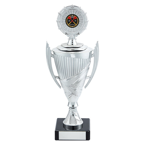 Crusader Plastic Cup Silver - 5 Sizes