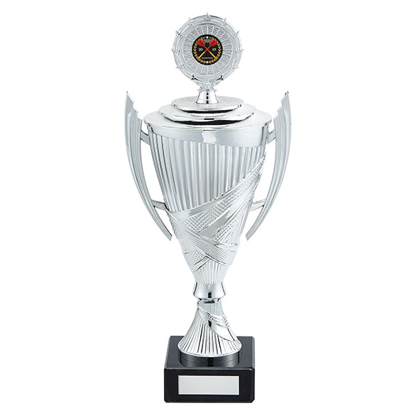 Crusader Plastic Cup Silver - 5 Sizes
