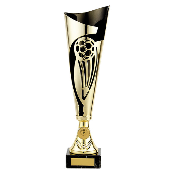 Champions Football Cup Gold & Black - 3 Sizes