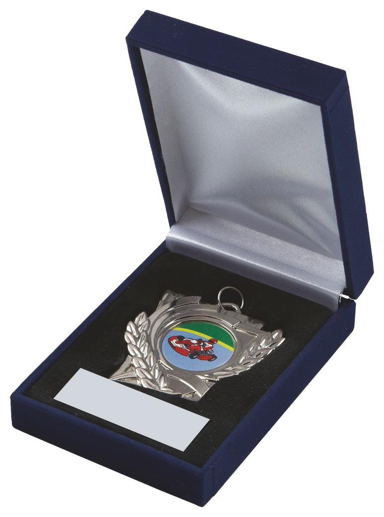 Medal Blue Presentation Case
