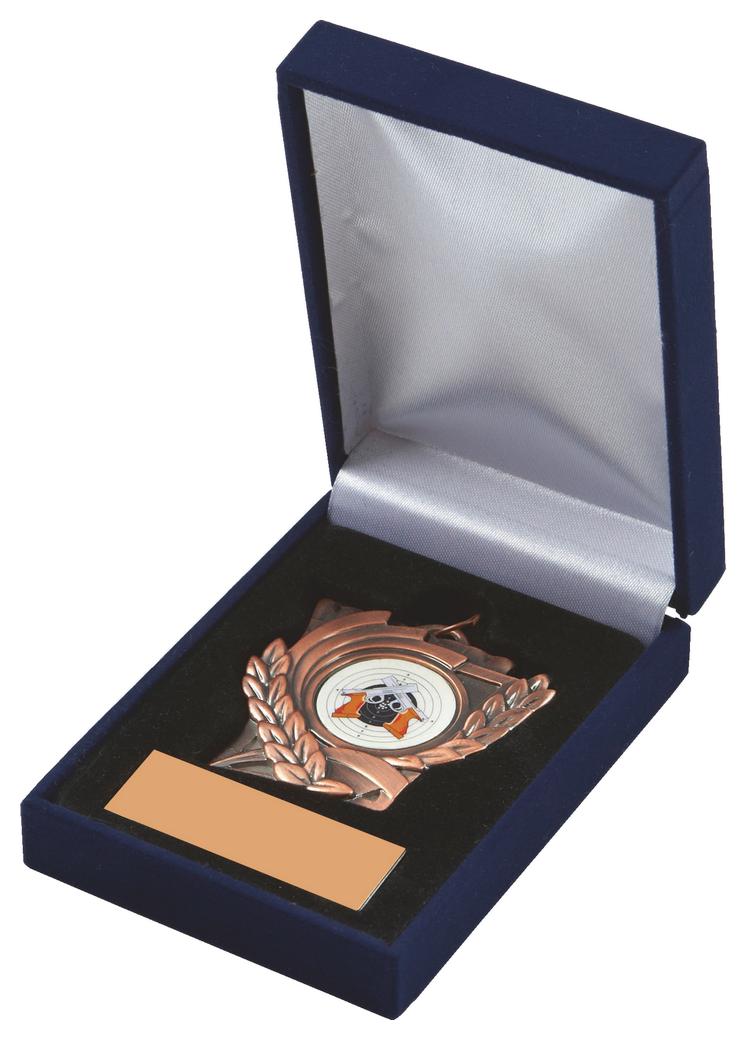 Medal Blue Presentation Case