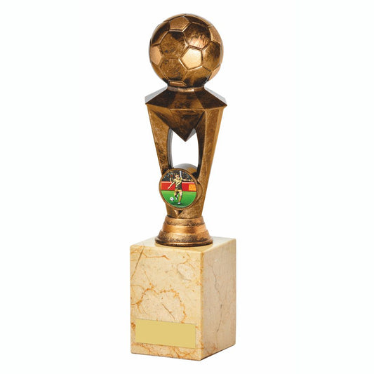 Antique Gold Football Trophy - 4 Sizes