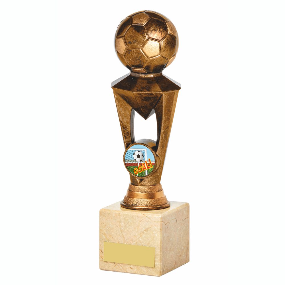 Antique Gold Football Trophy - 4 Sizes