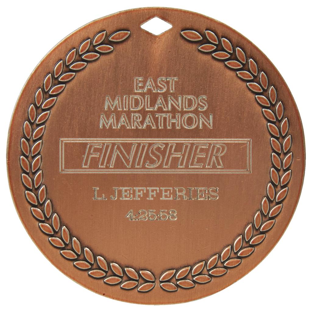 60mm Blank Medal - 3 Colours