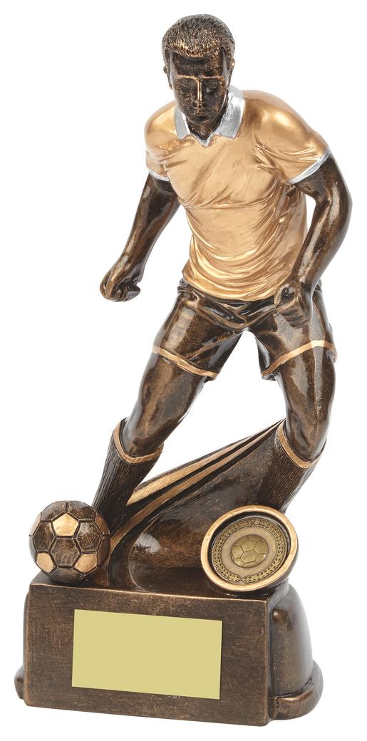 Gold Resin Men's Football Trophy