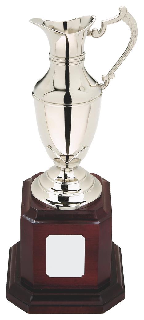 Nickel Plated Claret Jug
