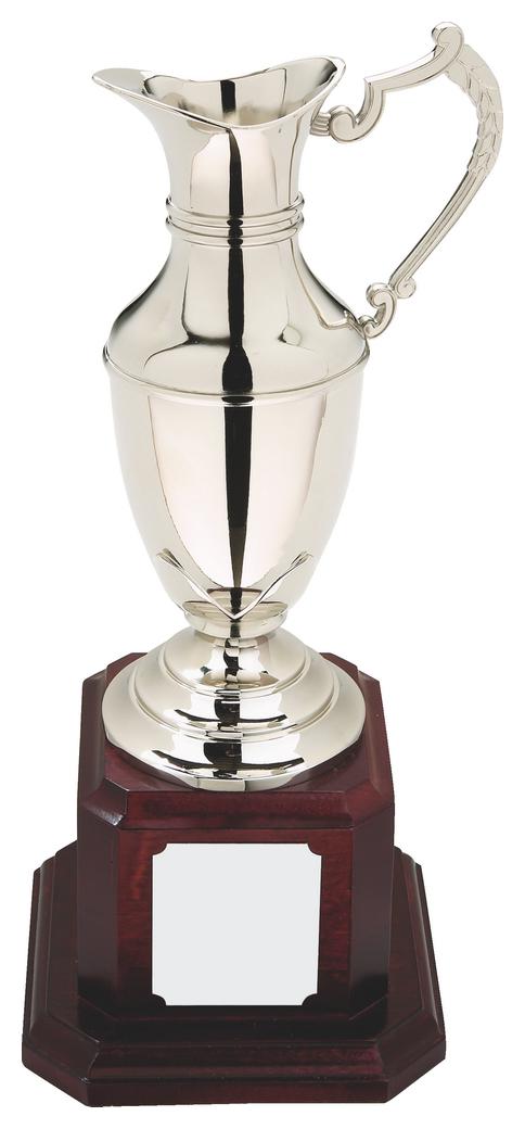 Nickel Plated Claret Jug