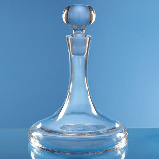Handmade Plain Ships Decanter