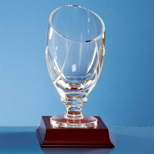 Handmade Slope Top Presentation Vase