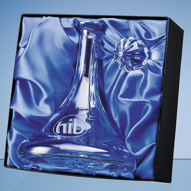 Ships Decanter Satin Lined Presentation Box