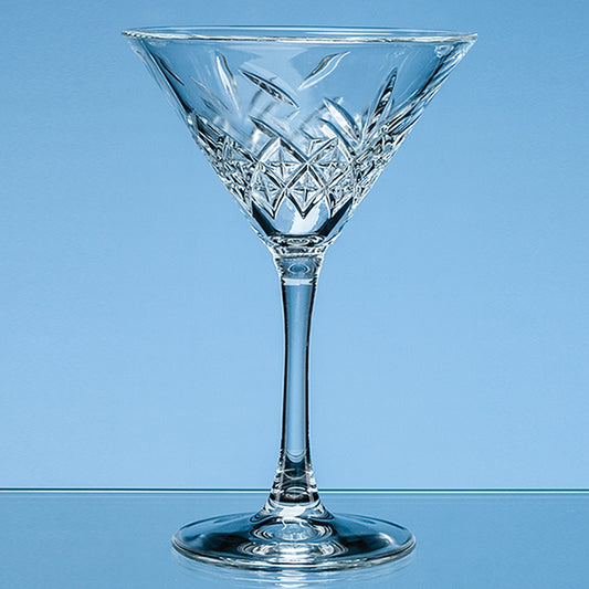 230ml Creative Bar Full Cut Martini Glass