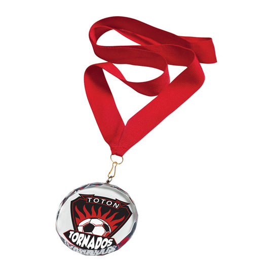 Imperial Glass Medal 70mm