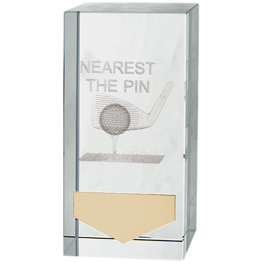 Inverness Golf Nearest The Pin Crystal Award 100mm
