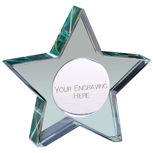 Aurora Jade Star Glass Award 95mm