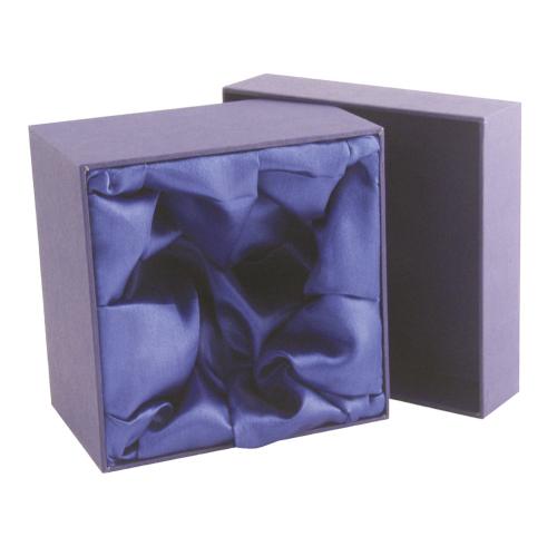 Luxury Blue Wine Glass Presentation Box