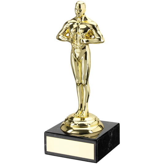 Oscar Award in shiny gold - Available in 2 sizes