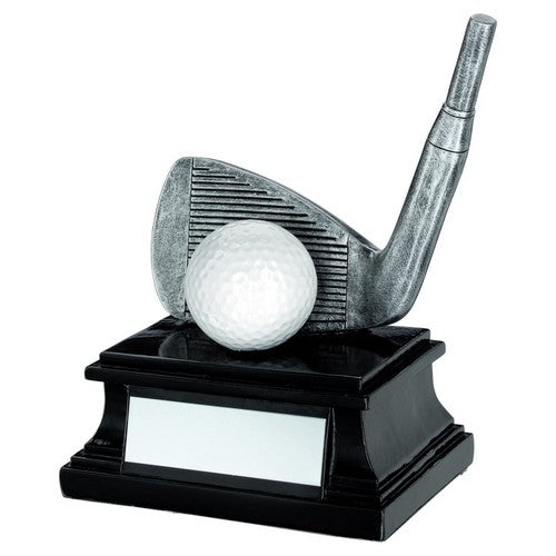 152mm Pew-White-Black Golf Club And Ball With Plate Wedge