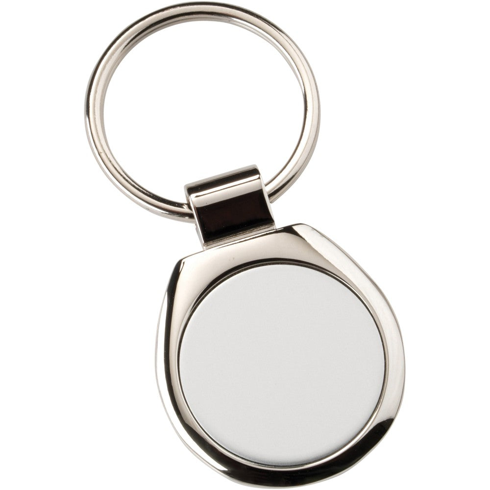 3cm Metal Keyring - Round