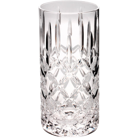 15.5cm 405Ml Highball Glass Tumbler - Fully Cut