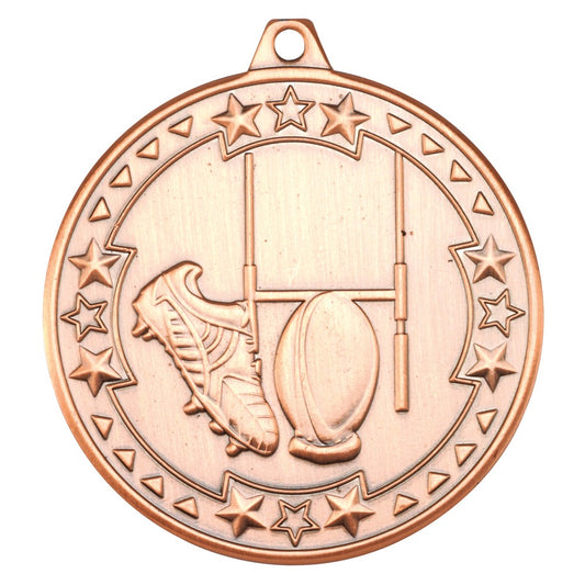 Rugby 'Tri Star' Medal