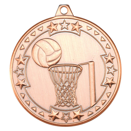 Netball 'Tri Star' Medal