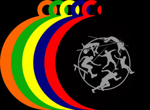 50mm Acrylic Athletics Medal