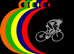 50mm Acrylic Cycling Medal