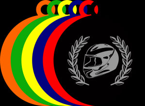 50mm Acrylic Motorsport Helmet Medal