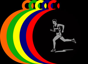 50mm Acrylic Running Medal