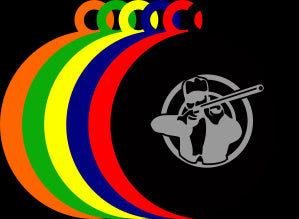 50mm Acrylic Shooting Medal