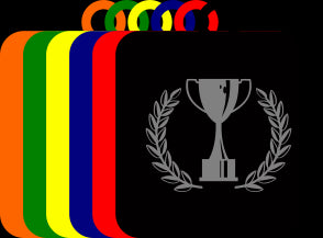 50mm Acrylic Cup Square Medal