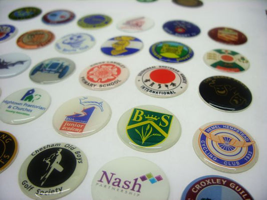 Personalised Domed Centres x50