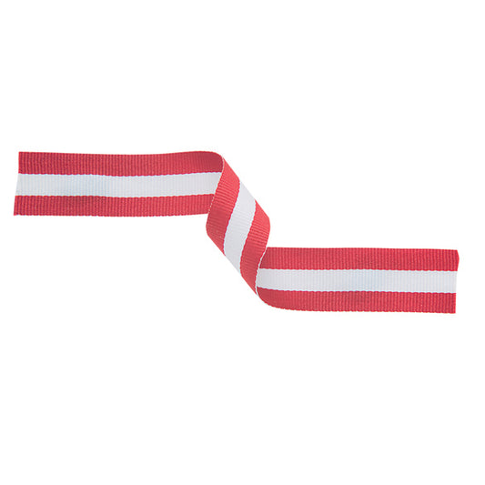Medal Ribbon Red White & Red 395x22mm