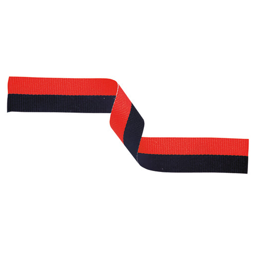 Medal Ribbon Black & Red 395x22mm