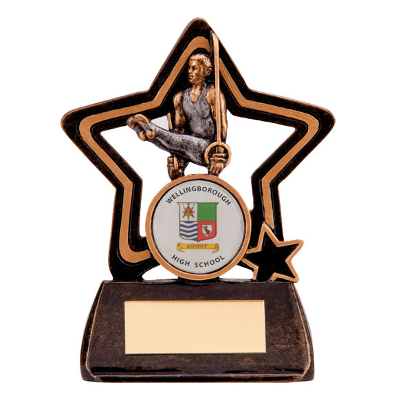 Little Star Gymnastics Plaque 105mm