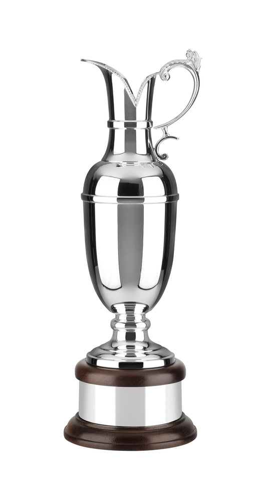 Plain Silver Plated Golf Champions Claret Jug