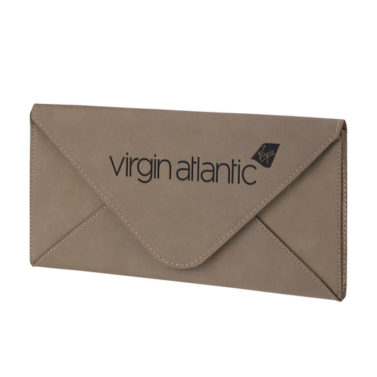 Leatherette Brown Travel Document Holder
